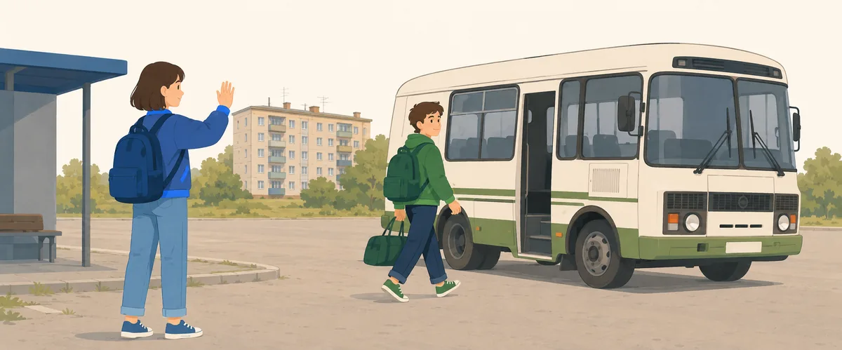 Иллюстрация сцены (рисунок условный)